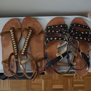 Geox Leather Sandals